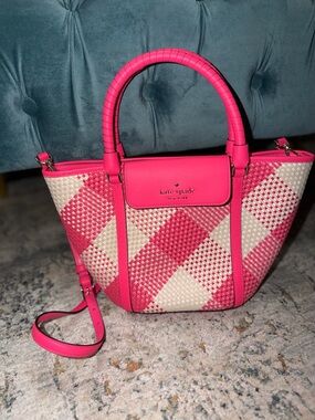 🆕 Kate Spade NY Cruise Gingham Crossbody Bag